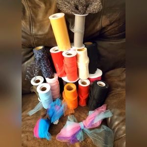 Tulle-Tutu supplies 17 rolls
